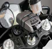Motorcycle ForkTube Radar Detector Mount