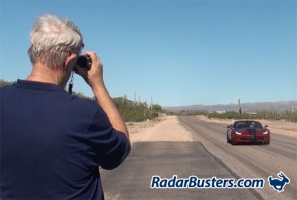 Radar Roy Laser Jammer Test