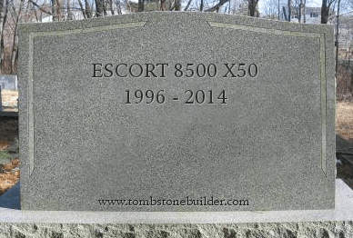 Escort 8500 x50 Radar Detector RIP