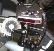 BMW Motorcycle Control Mount