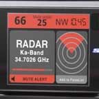 Conceled Radar Detector